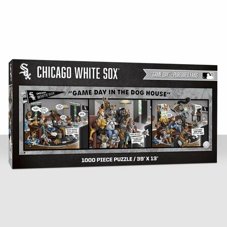 YOUTHEFAN MLB Chicago White Sox Game Day in the Dog House Puzzle, 1000 Piece 2505770